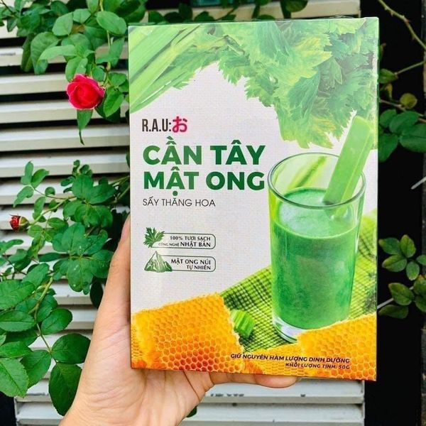 Bột Cần Tây Mật Ong Motree