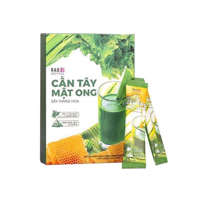 Bột Cần Tây Mật Ong Motree | Giúp giữ dáng thon gọn, tiêu mỡ, giảm cân an toàn