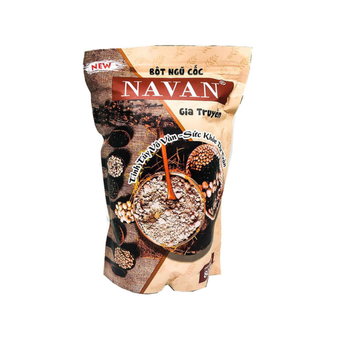 Bột Ngũ Cốc Navan Chính Hãng | Lợi sữa, tăng cân, giảm cân, bổ sung dinh dưỡng hiệu quả