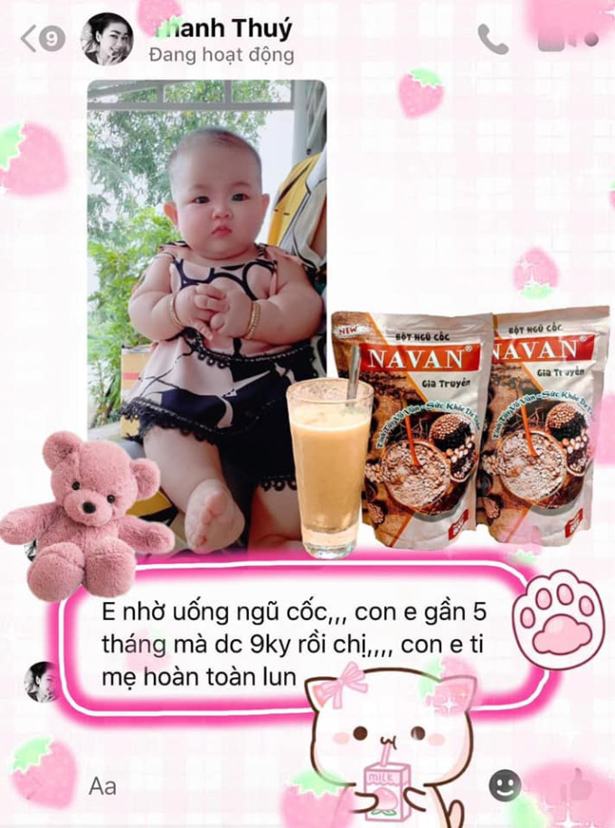 Review Bột ngũ cốc Navan cho bà bầu