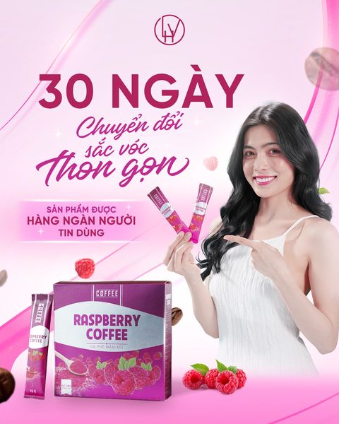 Cafe Mâm Xôi Giảm Cân Rasperry Coffee là sản phẩm hỗ trợ giảm