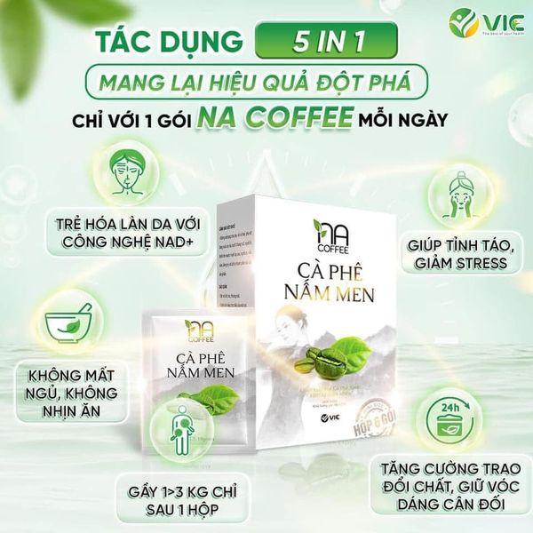 Cafe Nấm Men NA Coffee là lựa chọn hoàn hảo cho những ai muốn giảm cân một cách tự nhiên và hiệu quả.