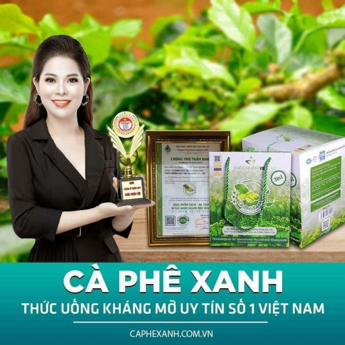 Giới thiệu cà phê xanh kháng mỡ Thiên Nhiên Việt