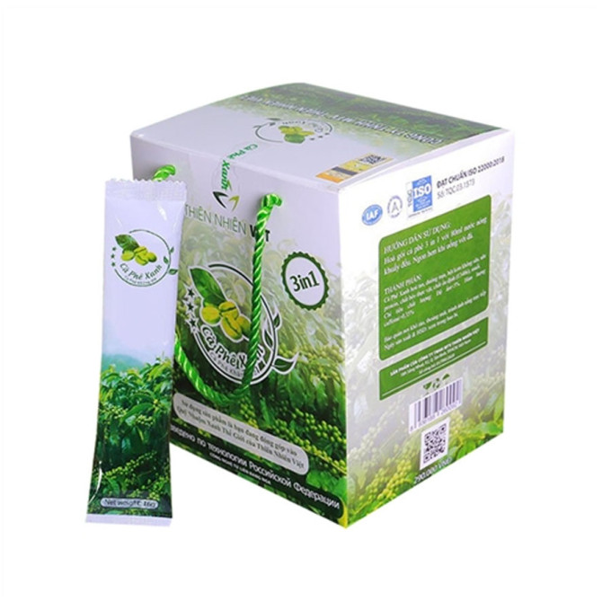 Cà Phê Xanh Thiên Nhiên Việt  Kháng Mỡ | Tăng cường tỉnh táo, tốt cho sức khỏe, giảm cân an toàn hiệu quả