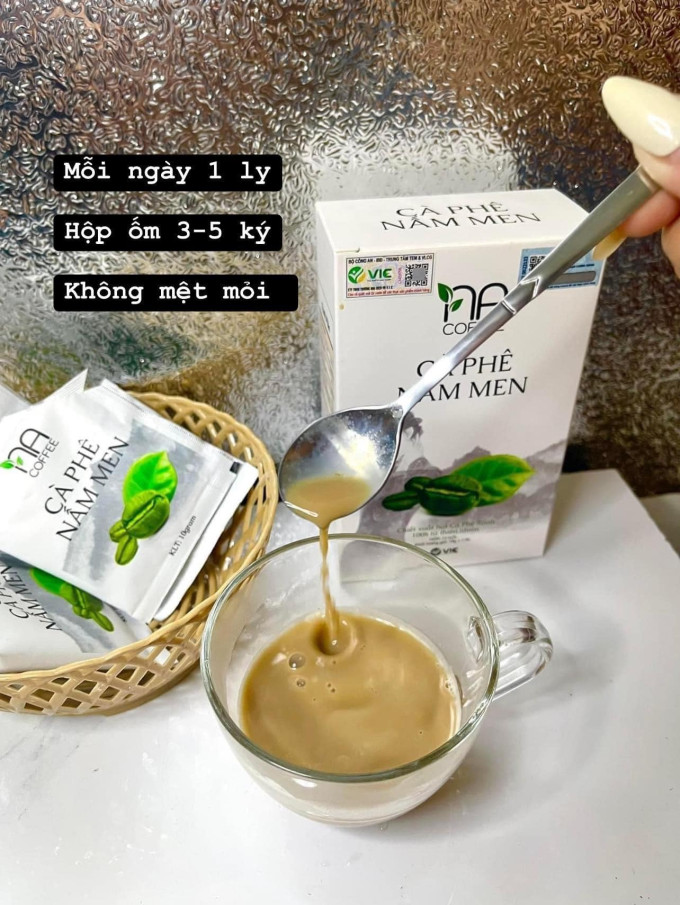 NA Coffee chính hãng sẽ có màu sắc và mùi vị đặc trưng của cà phê nấm men
