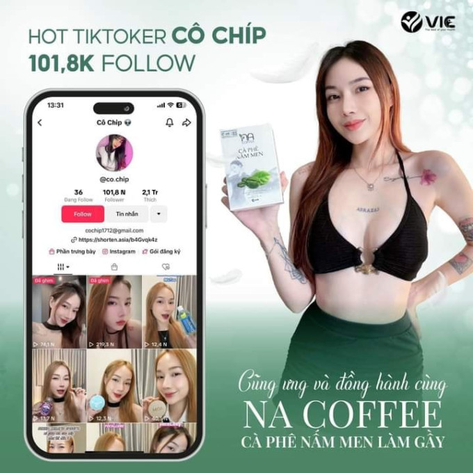 Cafe nấm men được các Tiktoker tin dùng
