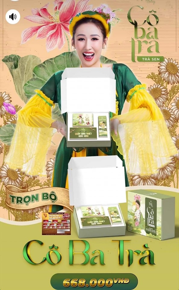 Combo Cô Ba Trà giảm cân chính hãng