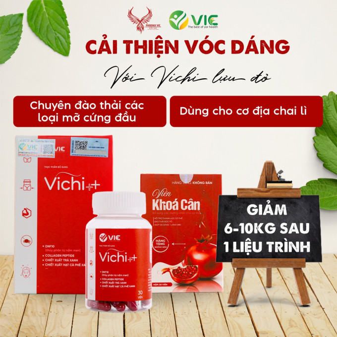 Thành phần THIÊN NHIÊN của Viên Giảm Cân Vichi++