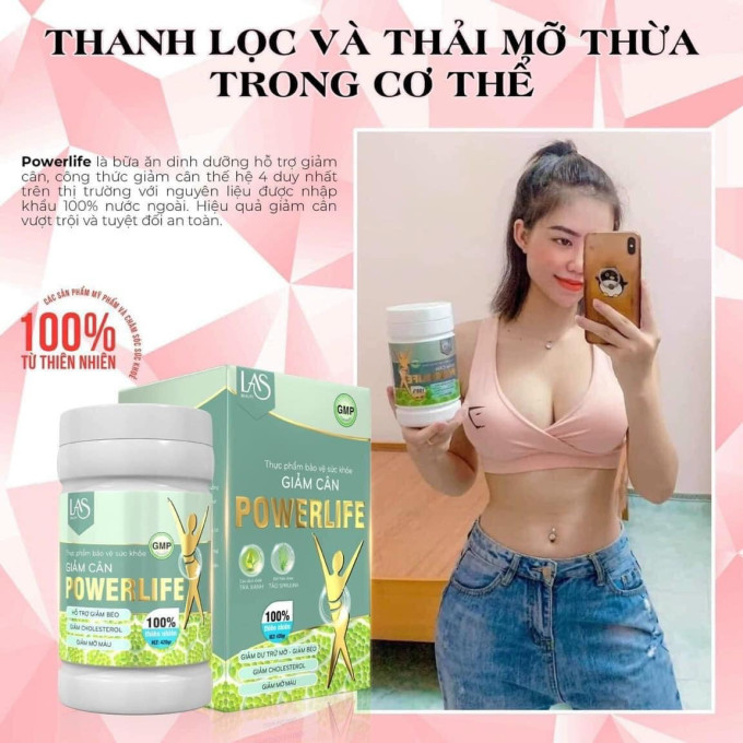Giảm Cân Powerlife Las Beauty chính hãng