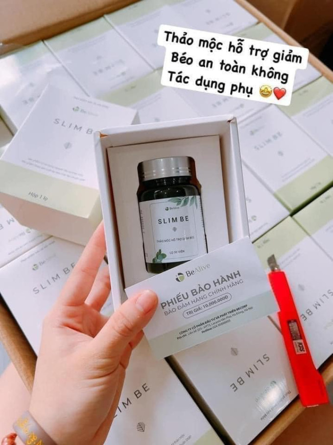 Giảm Cân Slimbe chính hãng