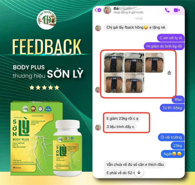 Hình ảnh Feedback review từ khách hàng