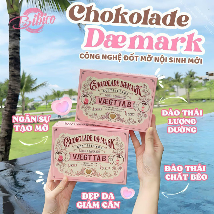 Kẹo Socola Giảm Cân Đan Mạch là giải pháp hỗ trợ giảm cân hiệu quả