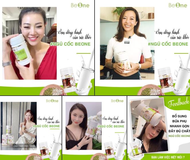 Một số review Ngũ Cốc Beone đánh giá từ khách hàng