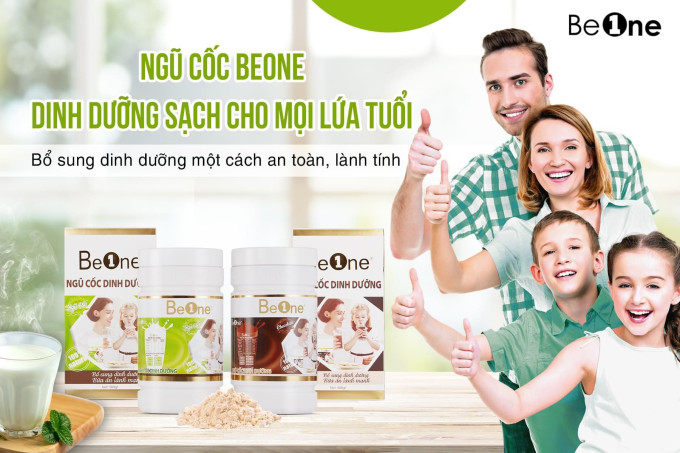 Ngũ Cốc Dinh Dưỡng Beone là sản phẩm chăm sóc sức khỏe chất lượng cao