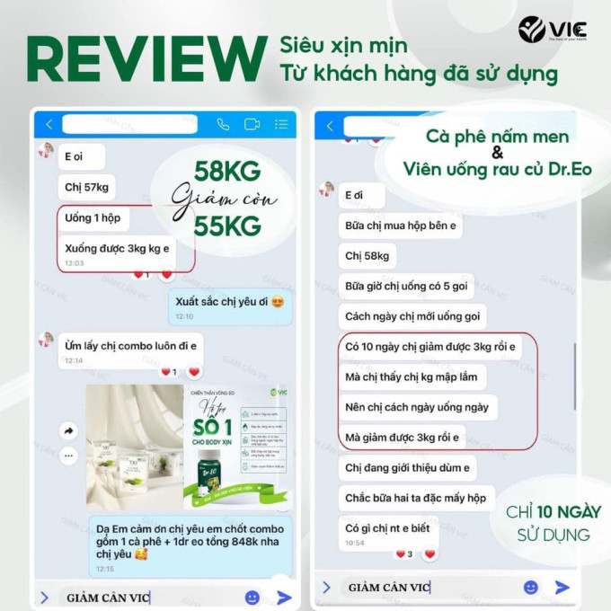 Review đánh giá từ khách hàng