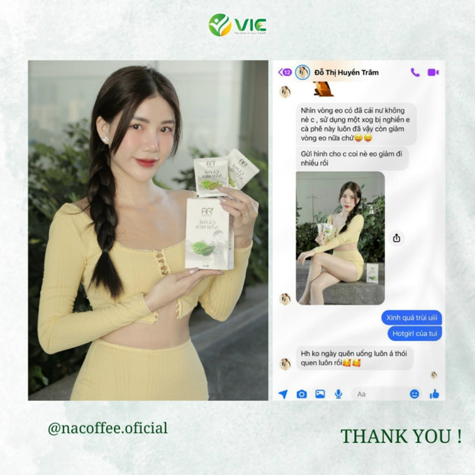 Hình ảnh Feedback review Cà phê nấm men từ khách hàng