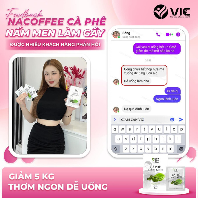 Review Cà Phê Nấm Men hàng chính hãng