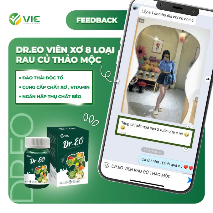 Review combo giảm cân giảm mỡ bụng hiệu quả
