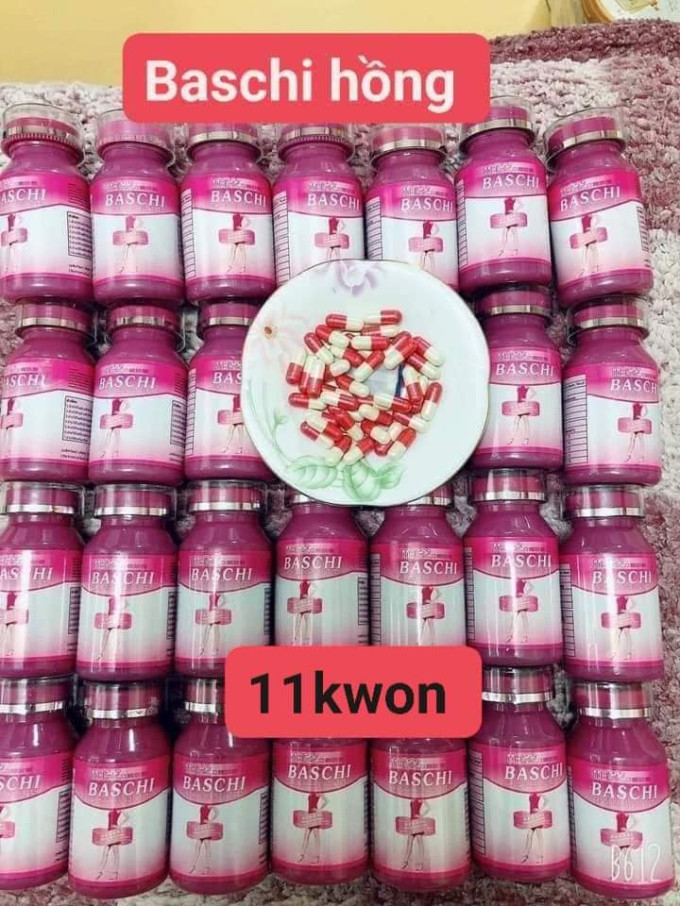 Baschi Hồng chính hãng Thái Lan