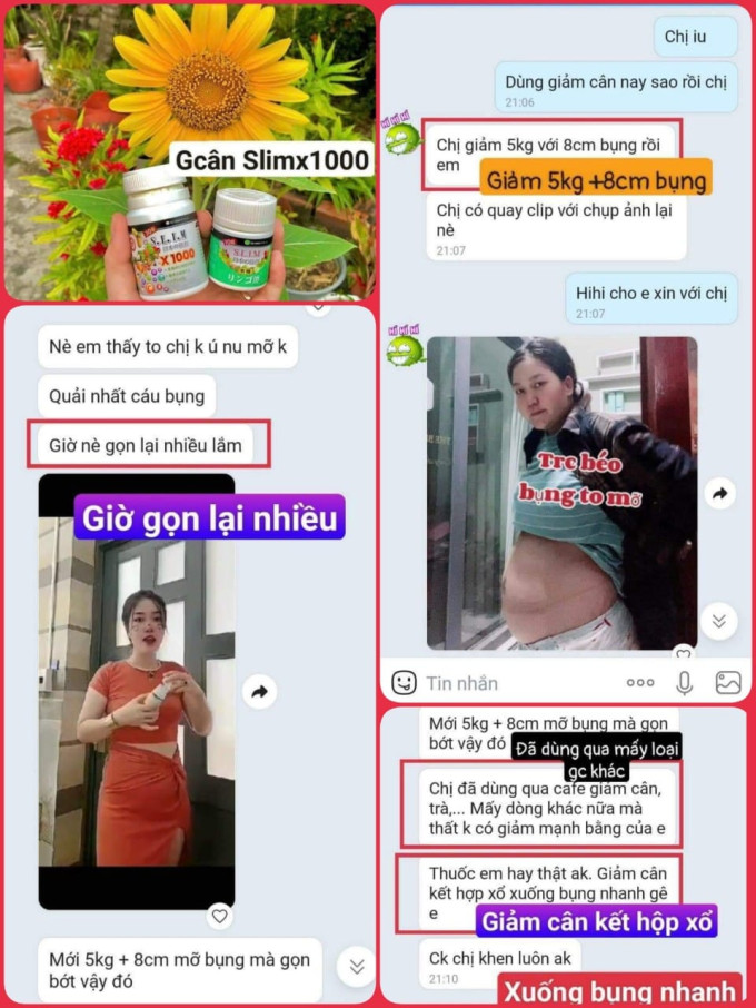 Slim Fit X1000 mẫu mới giảm cân hiệu quả