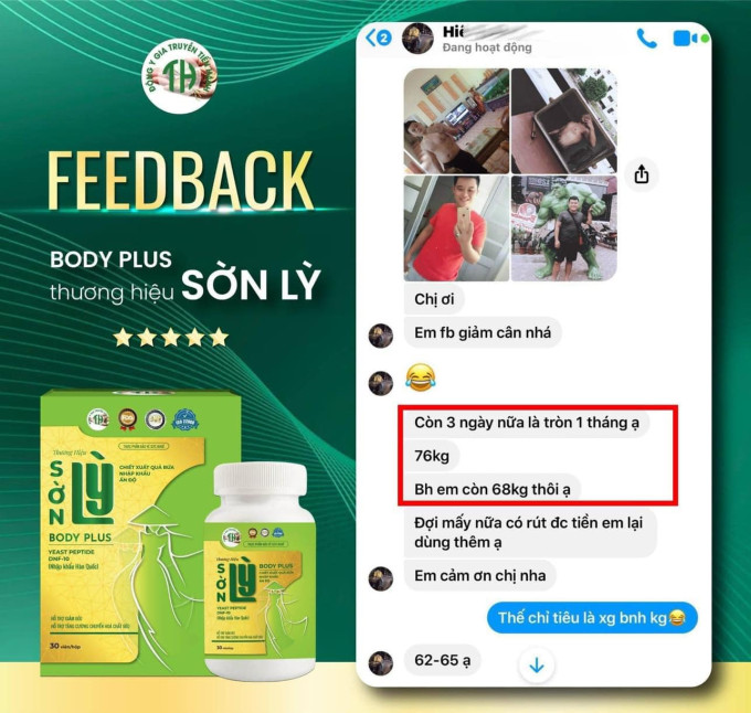Hình ảnh Feedback review từ khách hàng