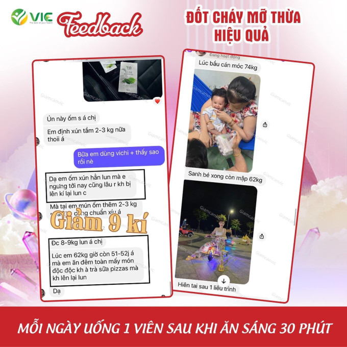 Review đánh giá hiệu quả từ người dùng