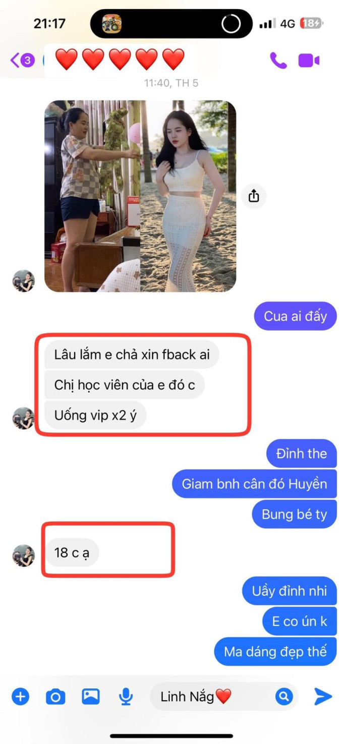 Hình ảnh Feedback review giảm cân Vip X2 từ khách hàng