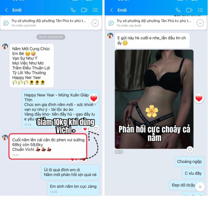 Review combo Vichi Dr Eo từ khách hàng