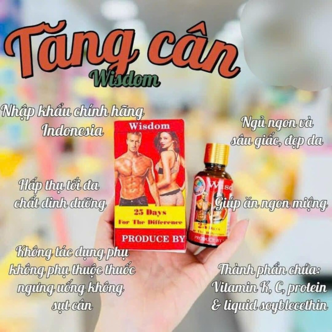 Tăng Cân Wisdom Weight hàng chính hãng tại Khỏe Đẹp An Tâm
