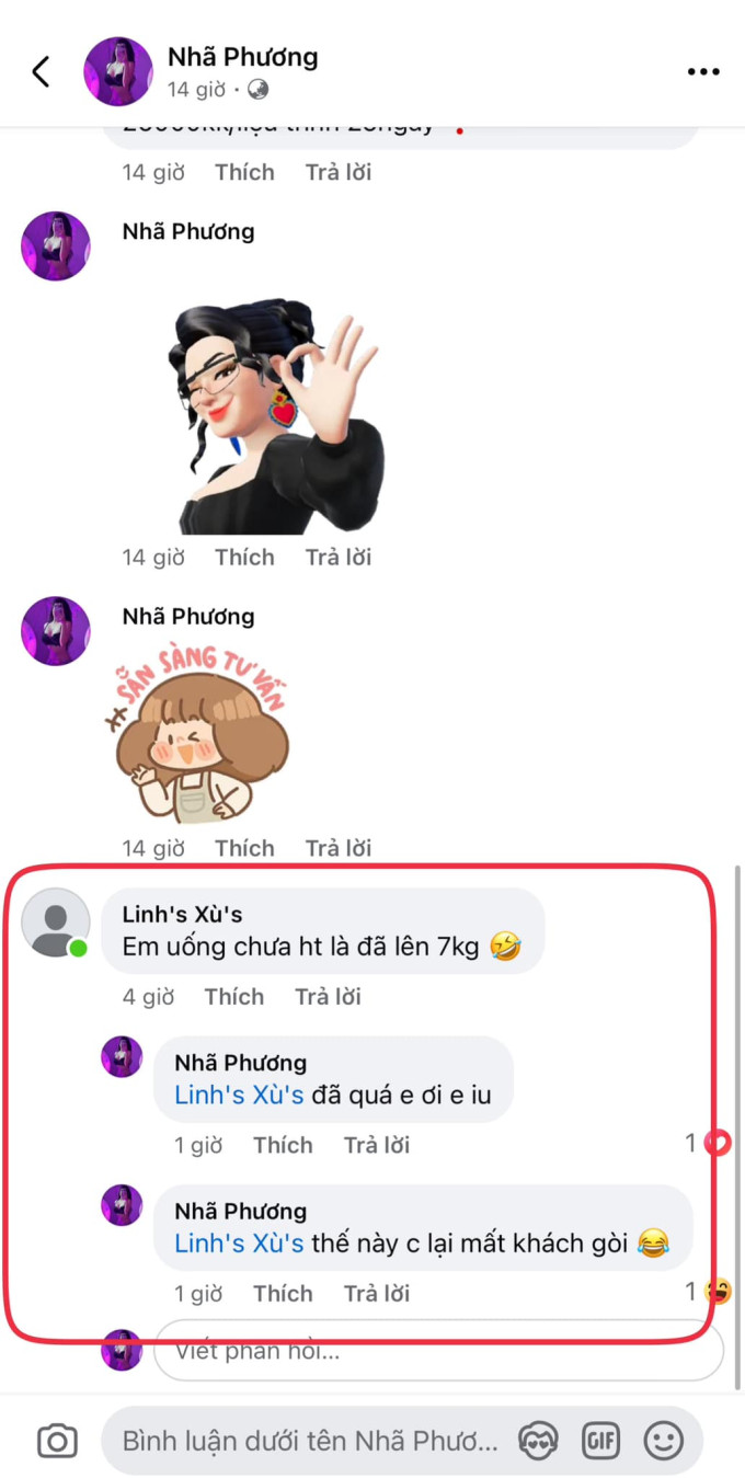 Hình ảnh Feedback review từ khách hàng