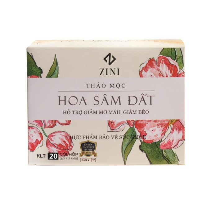 Thảo Mộc Hoa Sâm Đất | Hỗ trợ giảm mỡ toàn thân, đặc biệt là mỡ đùi, bụng