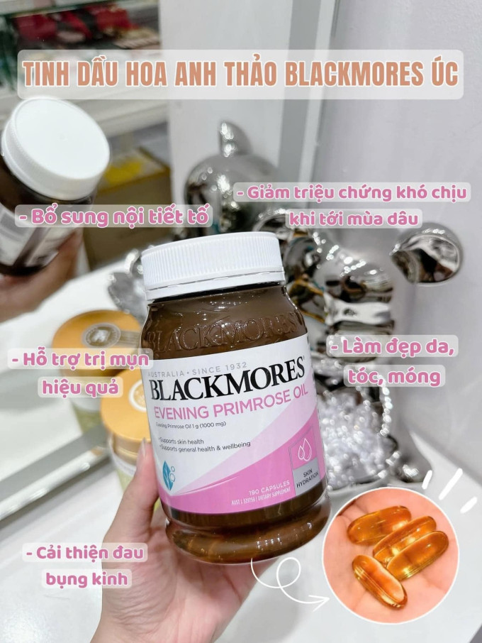 Tinh Dầu Hoa Anh Thảo Blackmores Úc