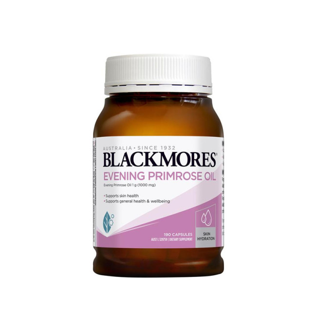 Tinh Dầu Hoa Anh Thảo Blackmores Úc Hộp 190 Viên | Cải thiện sức khỏe, đẹp da, cân bằng nội tiết tố nữ.