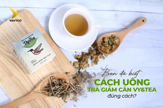 Trà Vy Tea giảm cân được tạo nên từ các thảo mộc quý hiếm