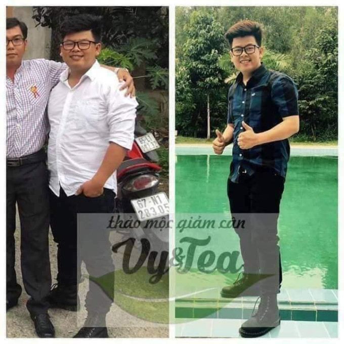 Hình ảnh Feedback review giảm cân Vy Tea từ khách hàng