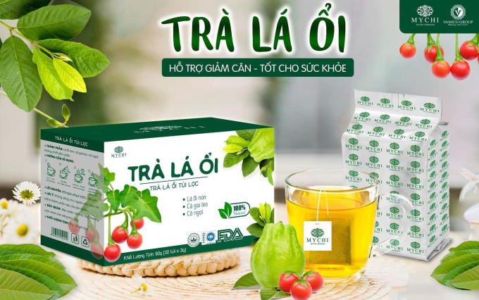 Trà Lá Ổi Mychi| giảm cân, tan mỡ, thanh lọc cơ thể hiệu quả
