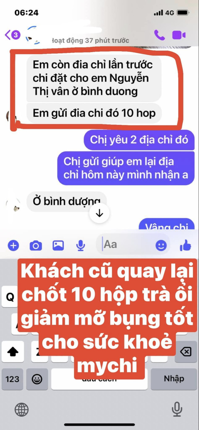 Hình ảnh Feedback review từ khách hàng