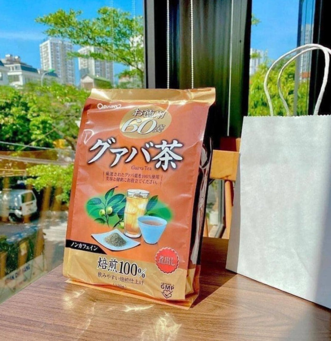 Thành phần của Trà ổi Orihiro là 100% lá ổi nguyên chất
