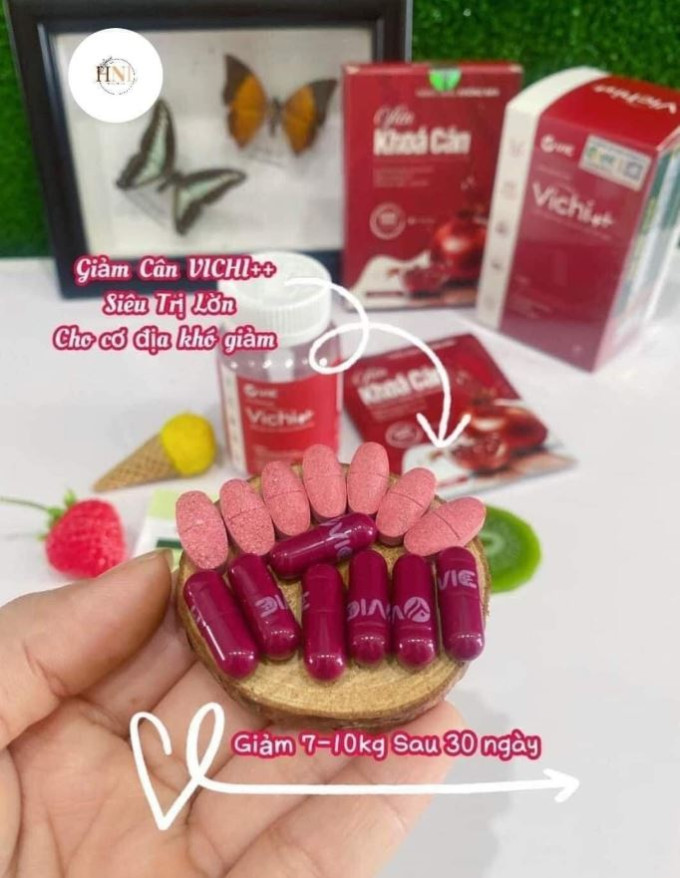 Lưu ý khi sử dụng Viên Uống Giảm Cân Vichi++