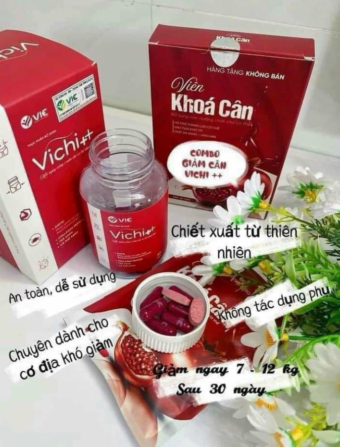 Công dụng VƯỢT TRỘI của Viên Giảm Cân Vichi++