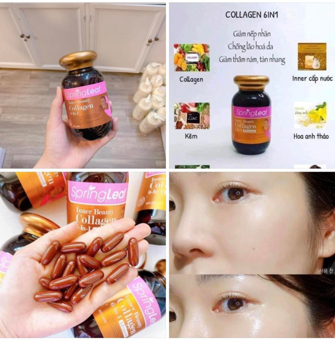 Địa chỉ mua Collagen SpringLeaf Collagen 6 in 1 chính hãng?