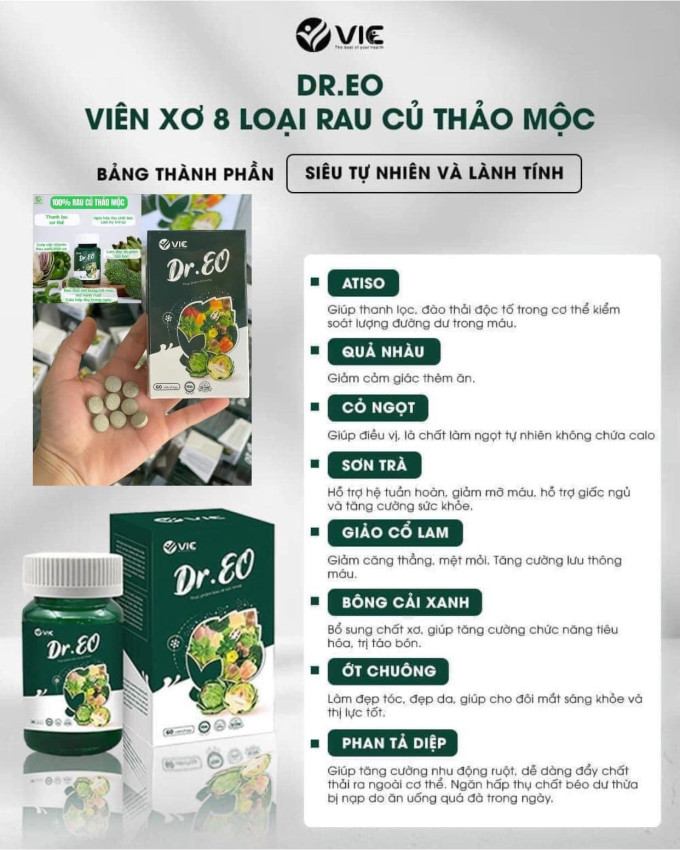 Viên Uống Dr Eo có tốt không? Có an toàn không?
