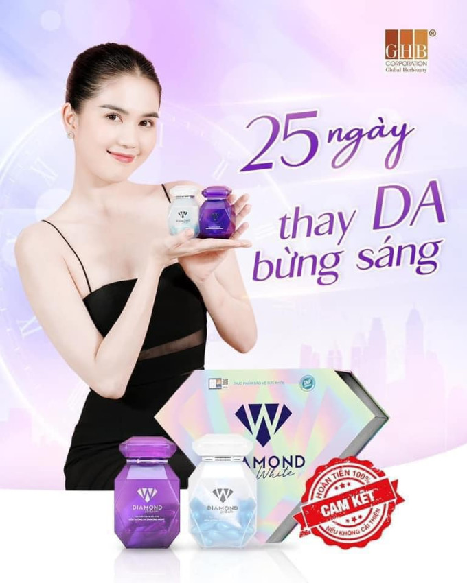 Viên uống trắng da Diamond White Day & Night (60 viên)