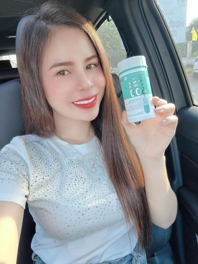Hình ảnh Feedback review Viên Uống Trắng Da Glutathione 600