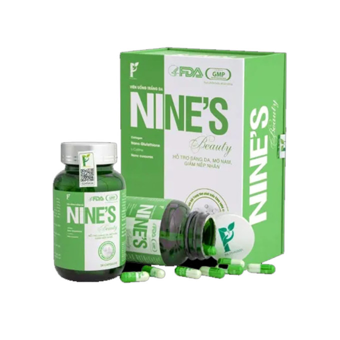 Viên Uống Trắng Da Nine’s Beauty Chính Hãng | Mẫu mới 2024