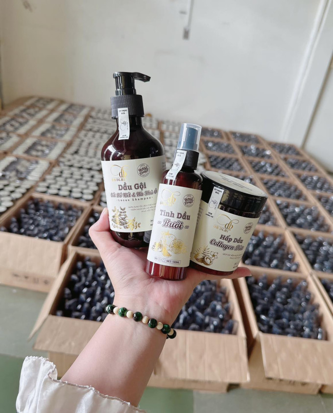 Combo Cốt Gội Bồ Kết - Hà Thủ Ô Dr Dihi chính hãng