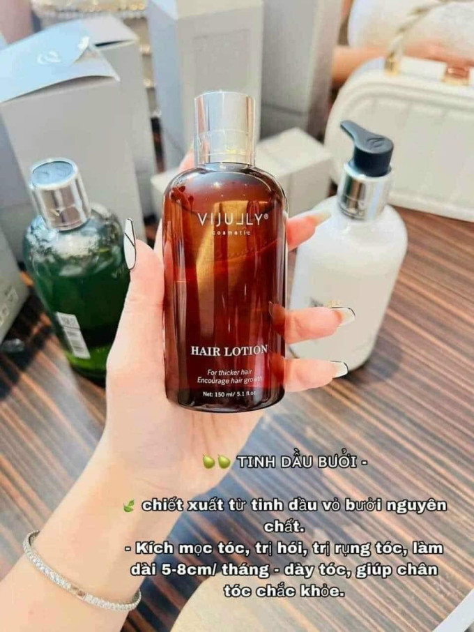 Tinh Dầu Bưởi Vi Jully chính hãng