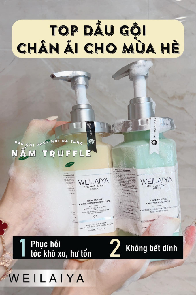 Địa chỉ mua Dầu Gội Nấm Truffle Weilaiya chính hãng