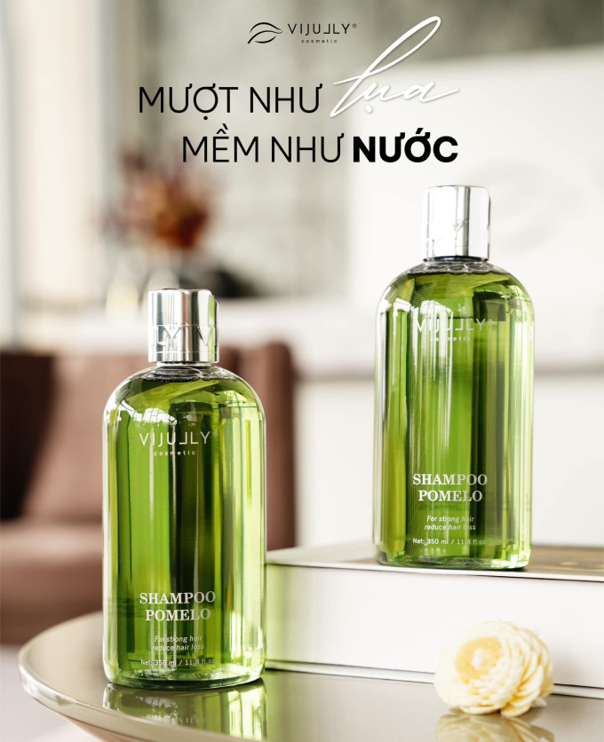 Dầu gội ViJully Pomelo Shampoo là bí quyết giúp bạn sở hữu mái tóc chắc khỏe và tràn đầy sức sống