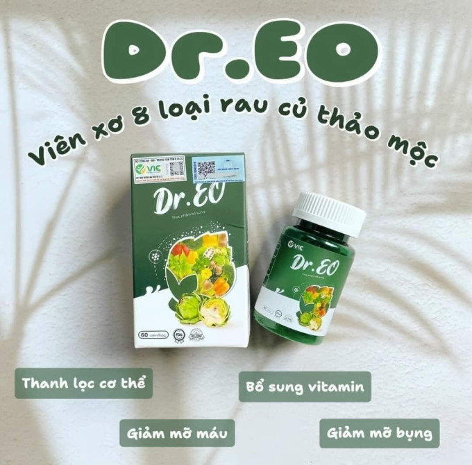 Dr Eo chính hãng - Viên uống giảm mỡ bụng
